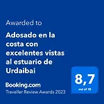 Adosado En La Costa Con Excelentes Vistas Al Estuario De Urdaibai Feriehus *