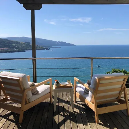 Semesterbostad Adosado En La Costa Con Excelentes Vistas Al Estuario De Urdaibai Mundaka